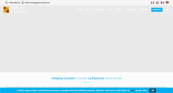 Desktop Screenshot of campeggiocucciolo.com